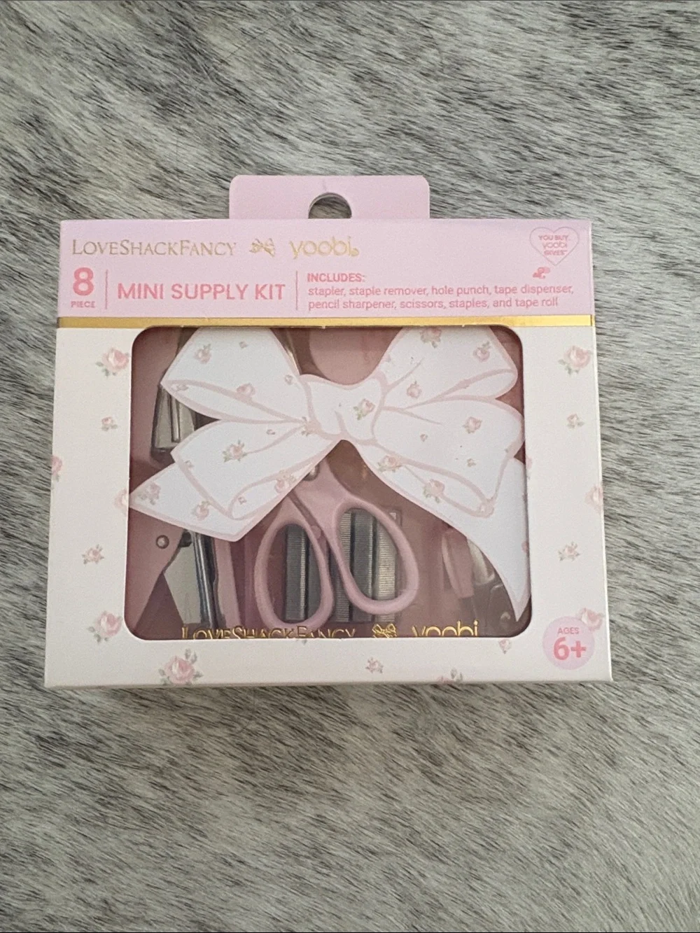 LoveShackFancy x Target Yoobi Blooming Heirloom Mini Supply Kit